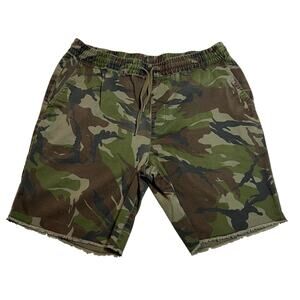 RVCA Men's Weekend Elastic Camouflage Shorts Size L Skater Casual Beach Outdoors